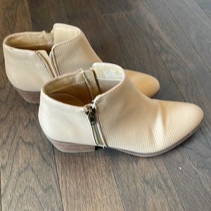 TAN/CREAM ESPIRIT Ankle Boots